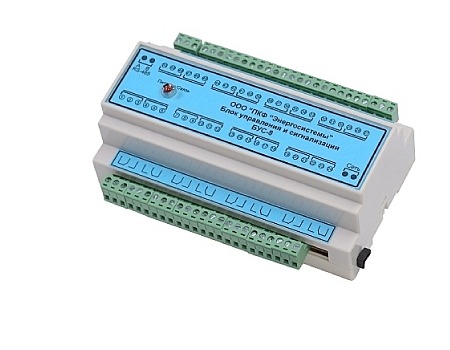 Блок управления и сигнализации БУС-8